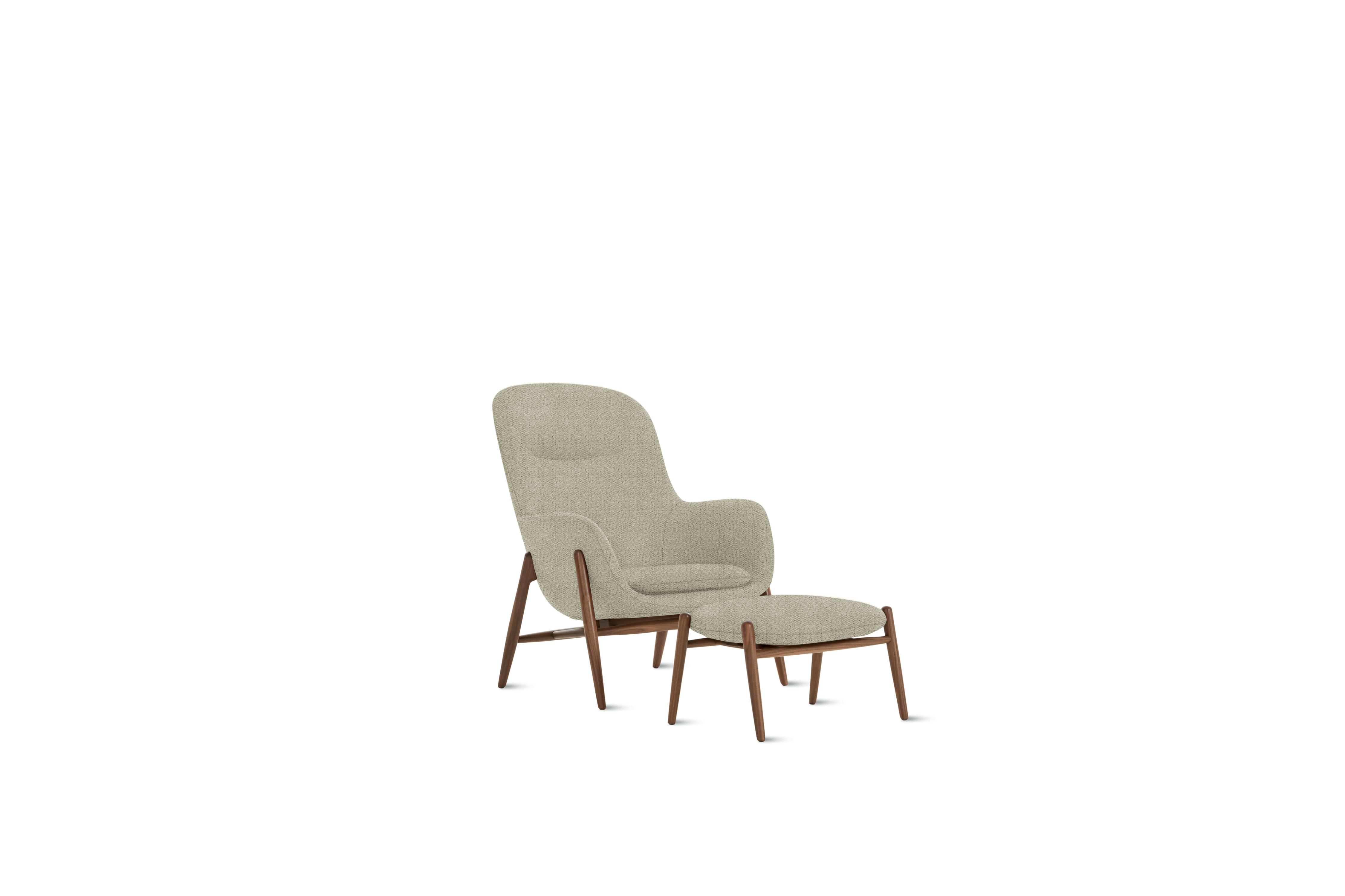 Nora Lounge Chair and Ottoman