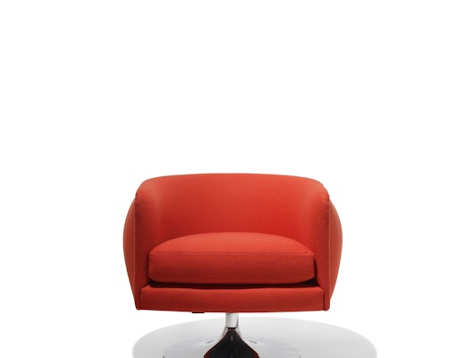 Joseph Paul D Adjustable seat height is operated with a low profile lever, flush mounted on the underside.