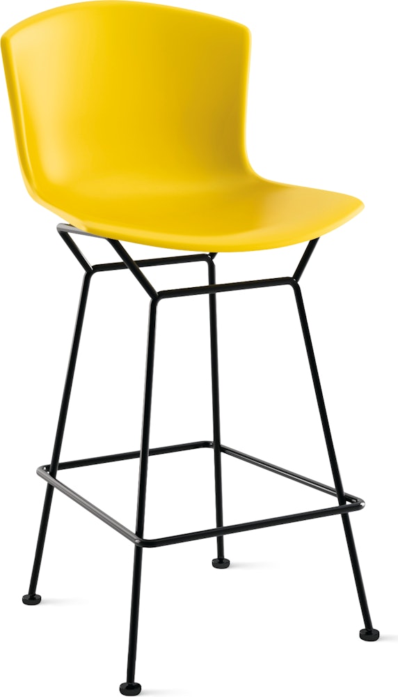 Bertoia Molded Shell Counter Stool