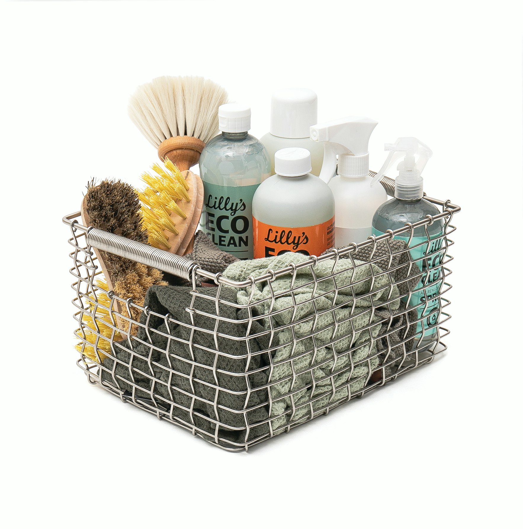 Korbo Handmade Rectangle Wire Basket