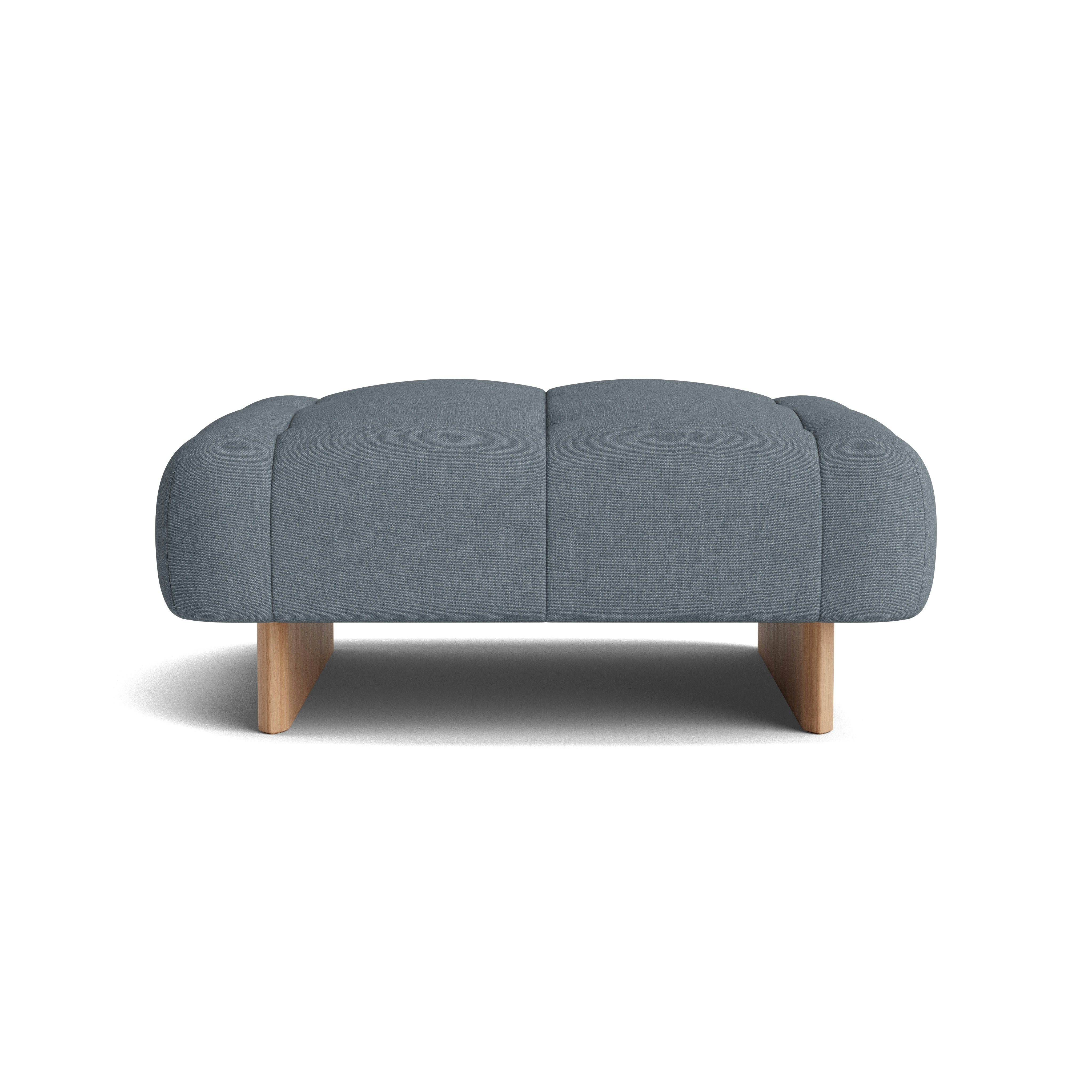 Quilton Lift Ottoman - Metaphor, Crossroads, Lacquered Oak