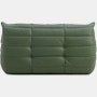 TOGO Loveseat - Opera Leather,  olive