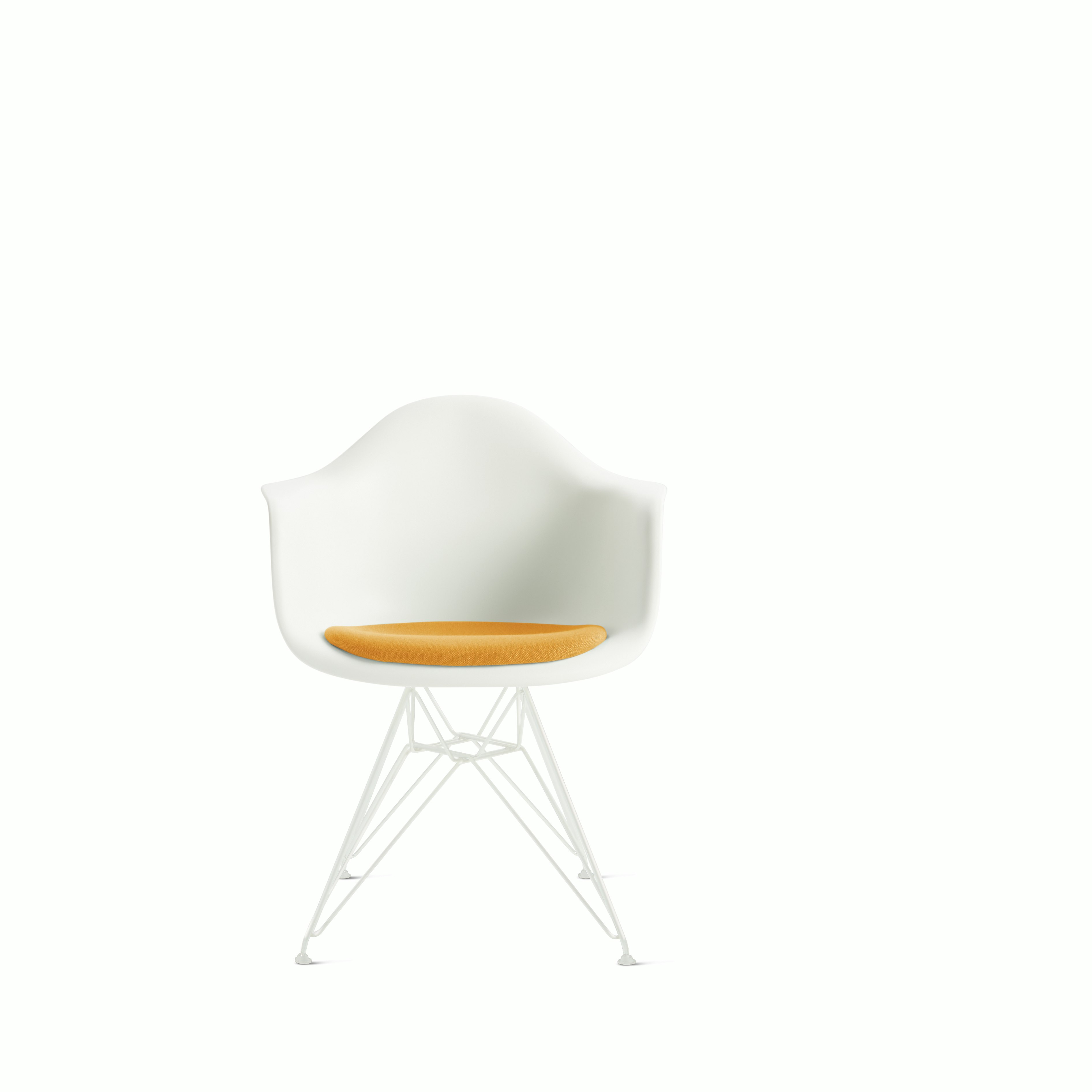 Eames Shell Armhair with Seat Pad (DWR)