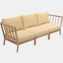 Tradition Outdoor Three Seater Sofa - Honey Yellow