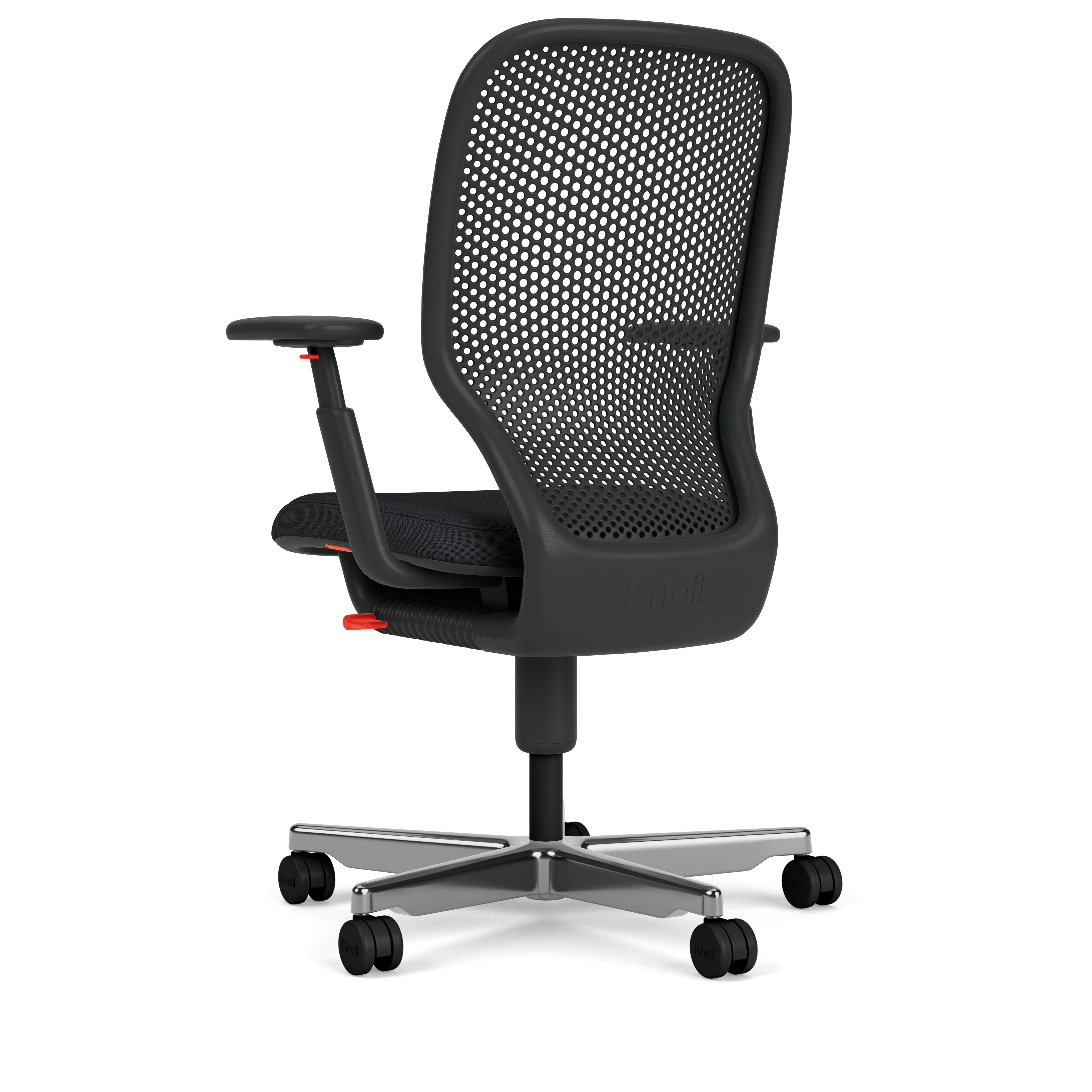 Newson Task Chair - High Performance Arms, Polished Aluminum Base