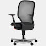 Newson Task Chair - High Performance Arms, Polished Aluminum Base