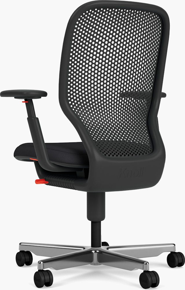 Newson Task Chair - High Performance Arms, Polished Aluminum Base