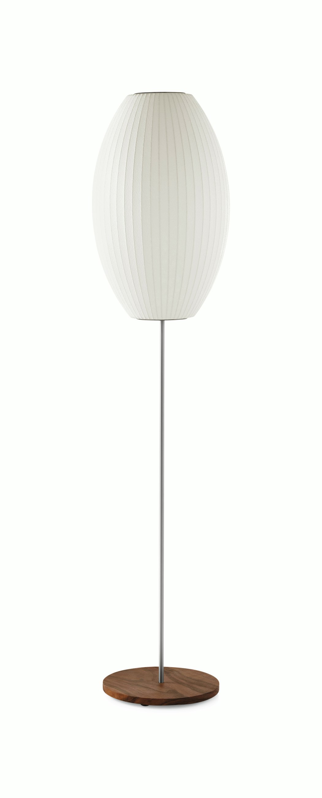 Nelson Cigar Lotus Floor Lamp