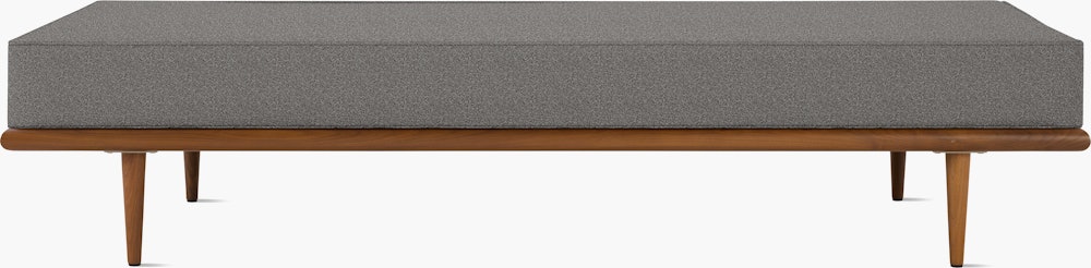 Nelson Daybed - Standard,  Walnut,  Whim,  Pewter,  Taper