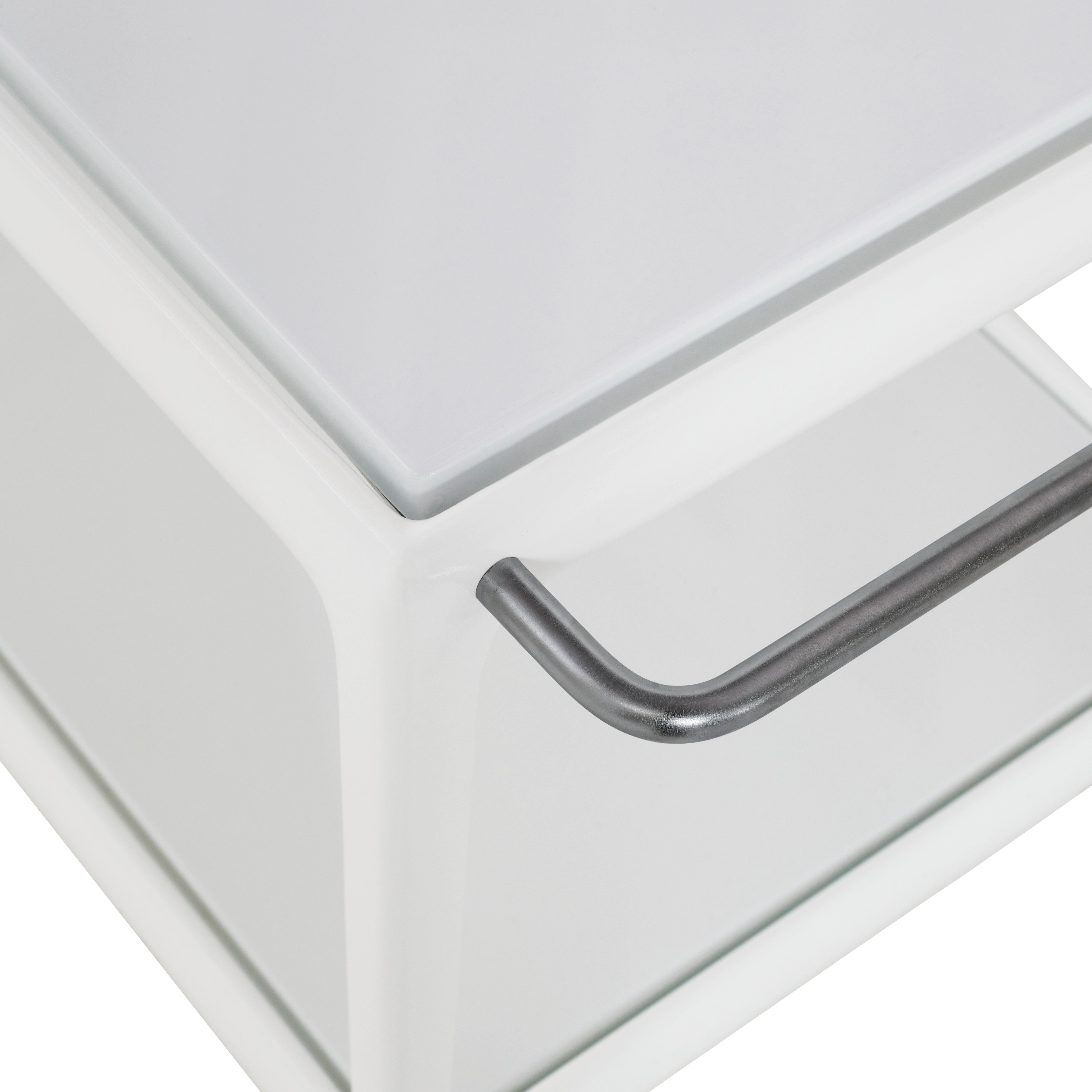 1966 Porcelain Serving Cart