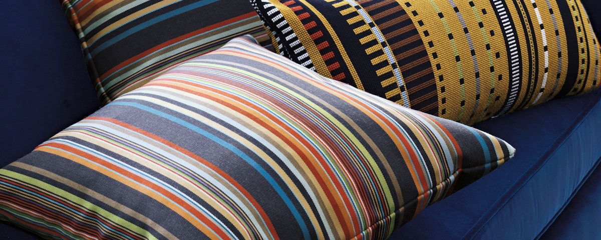 Ottoman Stripe Pillow by Paul Smith