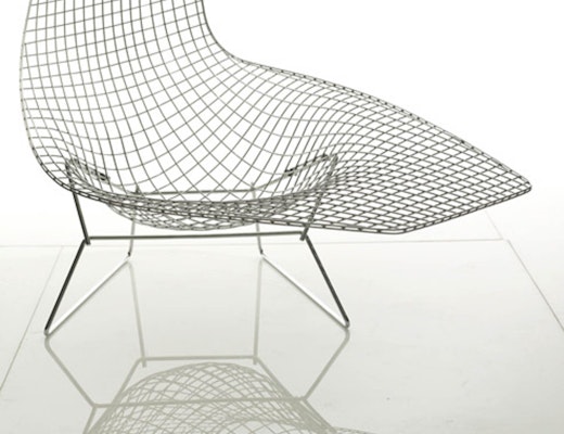 Bertoia Asymmetric Chaise Knoll Bertoia Asymmetric Chaise