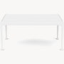 1966 Collection Porcelain Coffee Table, 32*20, white porcelain