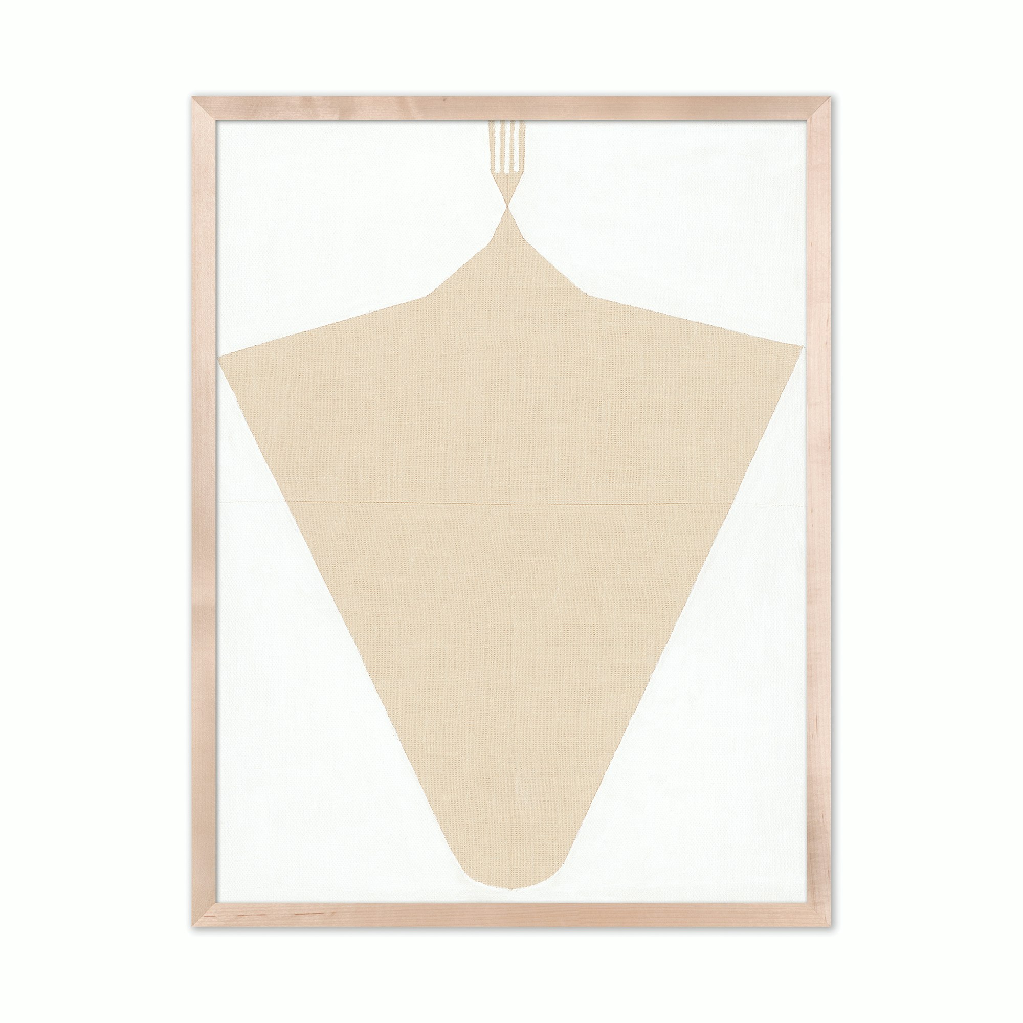 Small White Ray I by Aschely Vaughan Cone