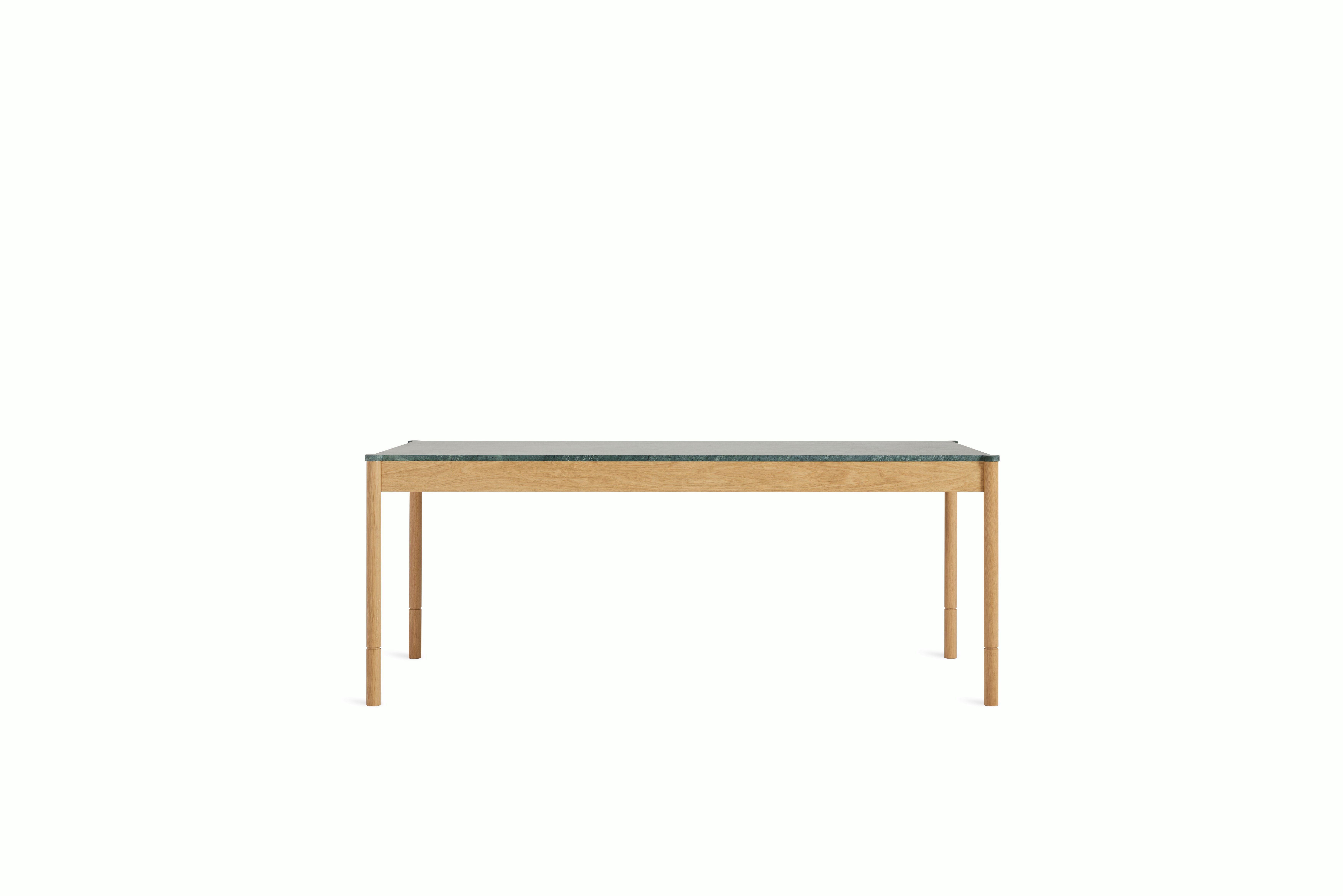 Morrison Dining Table - 76",  Verde Indio,  Oak