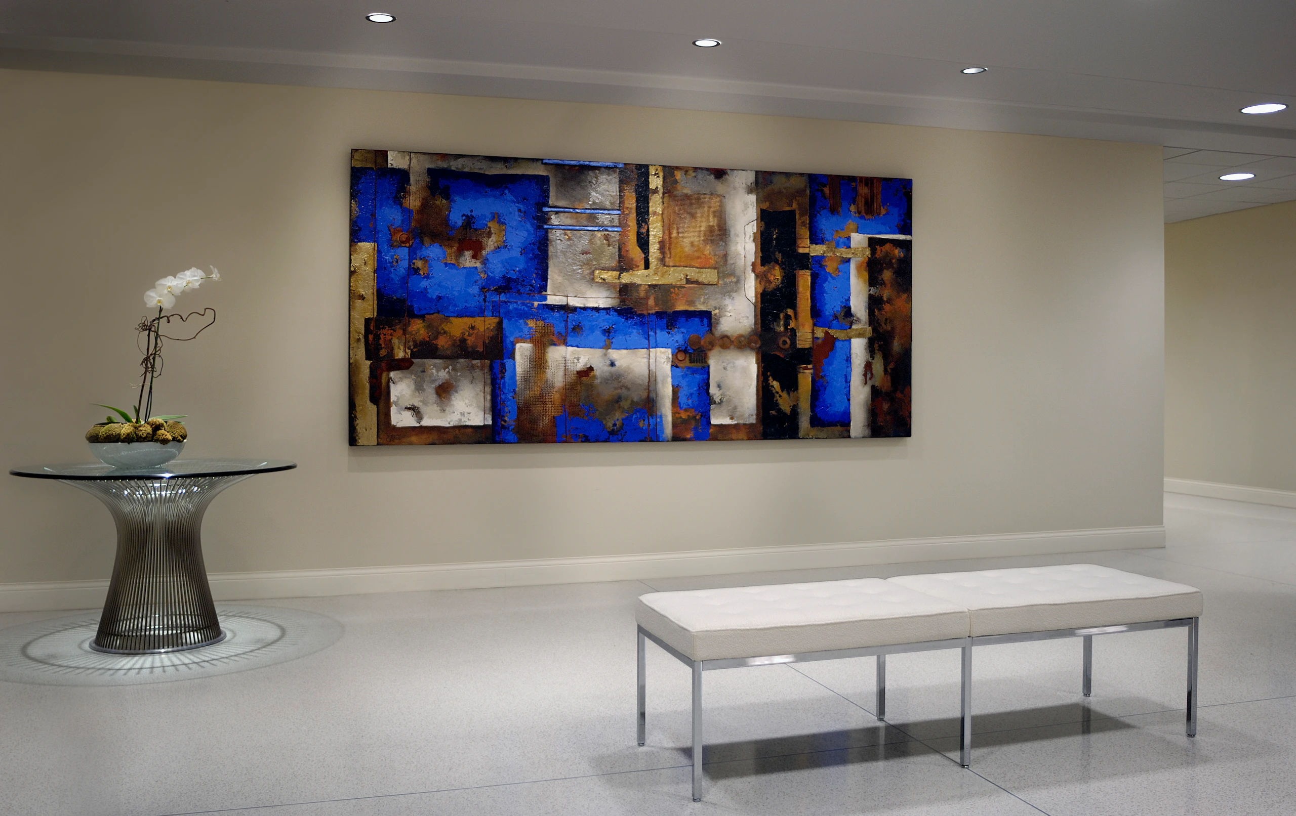 Florence Knoll Bench Platner Dining Table