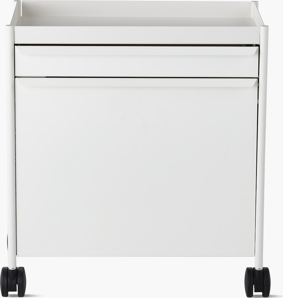 OE1 Trolley Single with Top Drawer with Tip Out with File