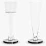 Puck Flute Glasses - Set of 2 Puck Flute Glasses - Set of 2