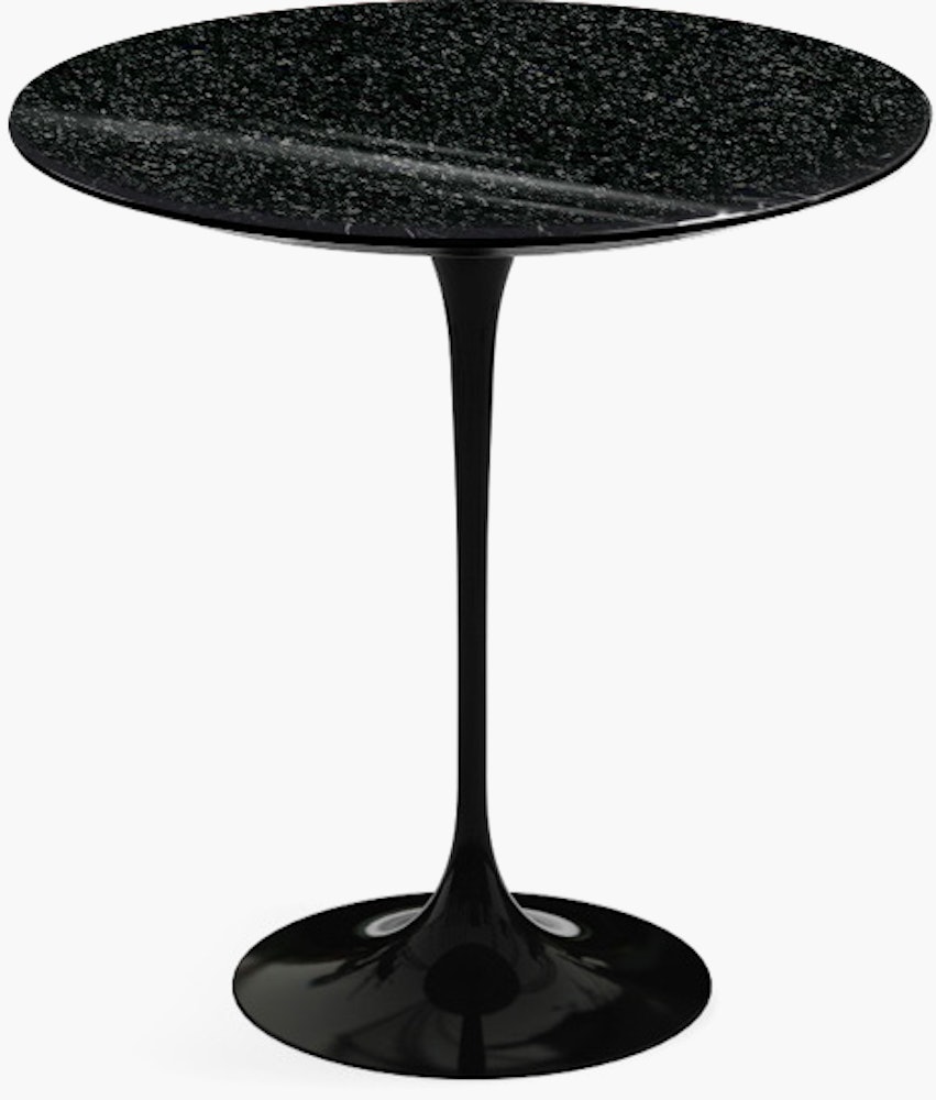 Saarinen Side Table - Granite,  Black Andes,  Black