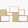 Stacked Storage Bookcase Stacked Storage Bookcase