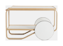 Bar Carts + Bar Cabinets