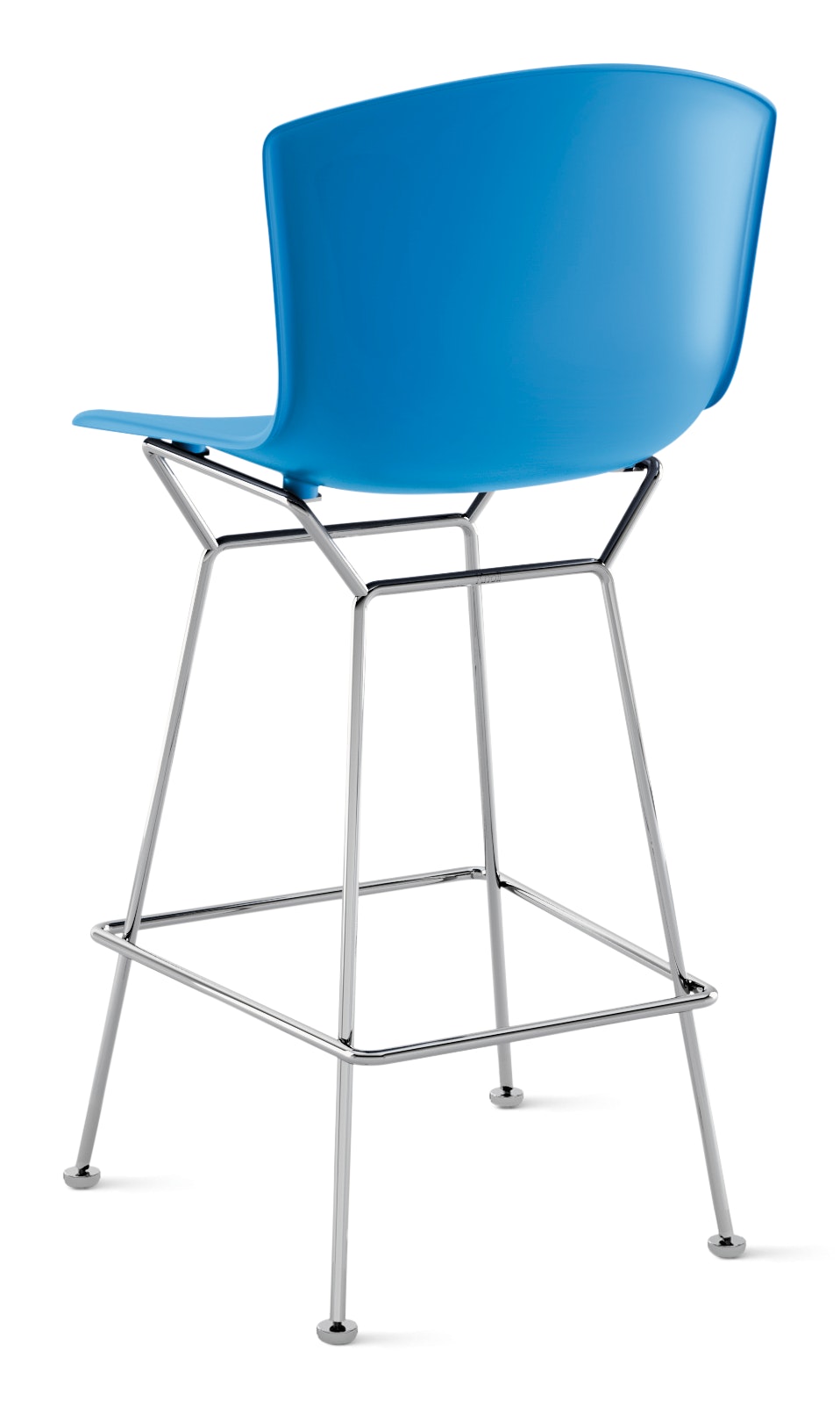 Bertoia Molded Shell Counter Stool