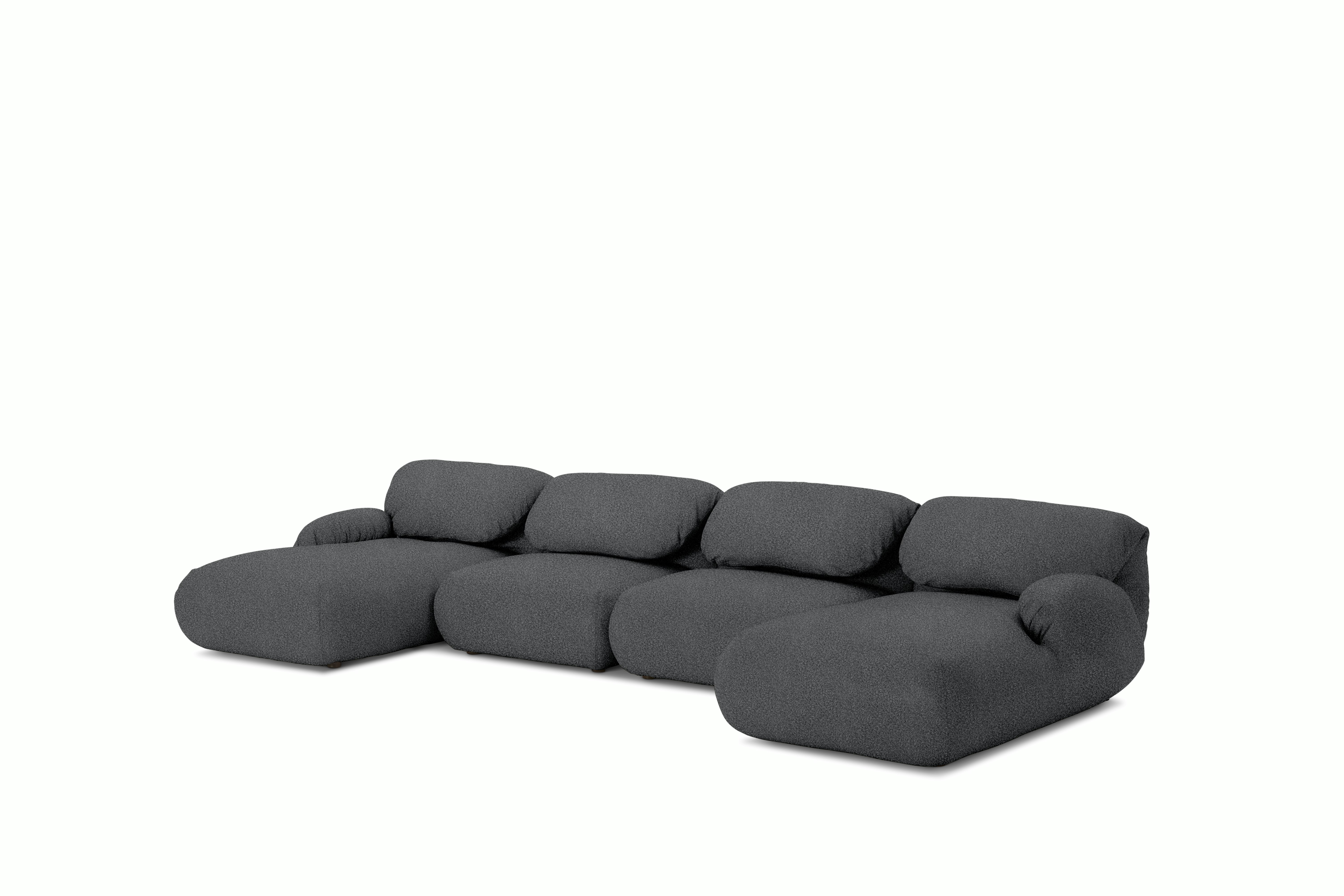 Luva Modular Double Chaise Sectional