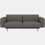 In Situ Modular Sofa- 2 Seater Sofa,  Configuration 1,  Clay,  09 Ash