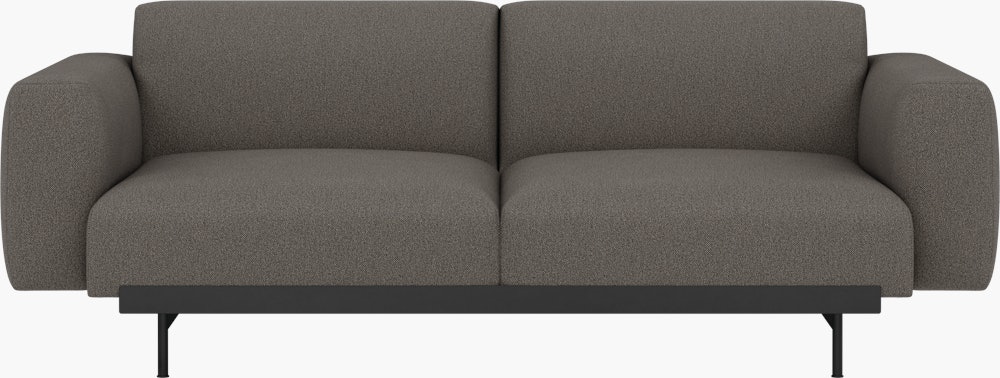 In Situ Modular Sofa- 2 Seater Sofa,  Configuration 1,  Clay,  09 Ash