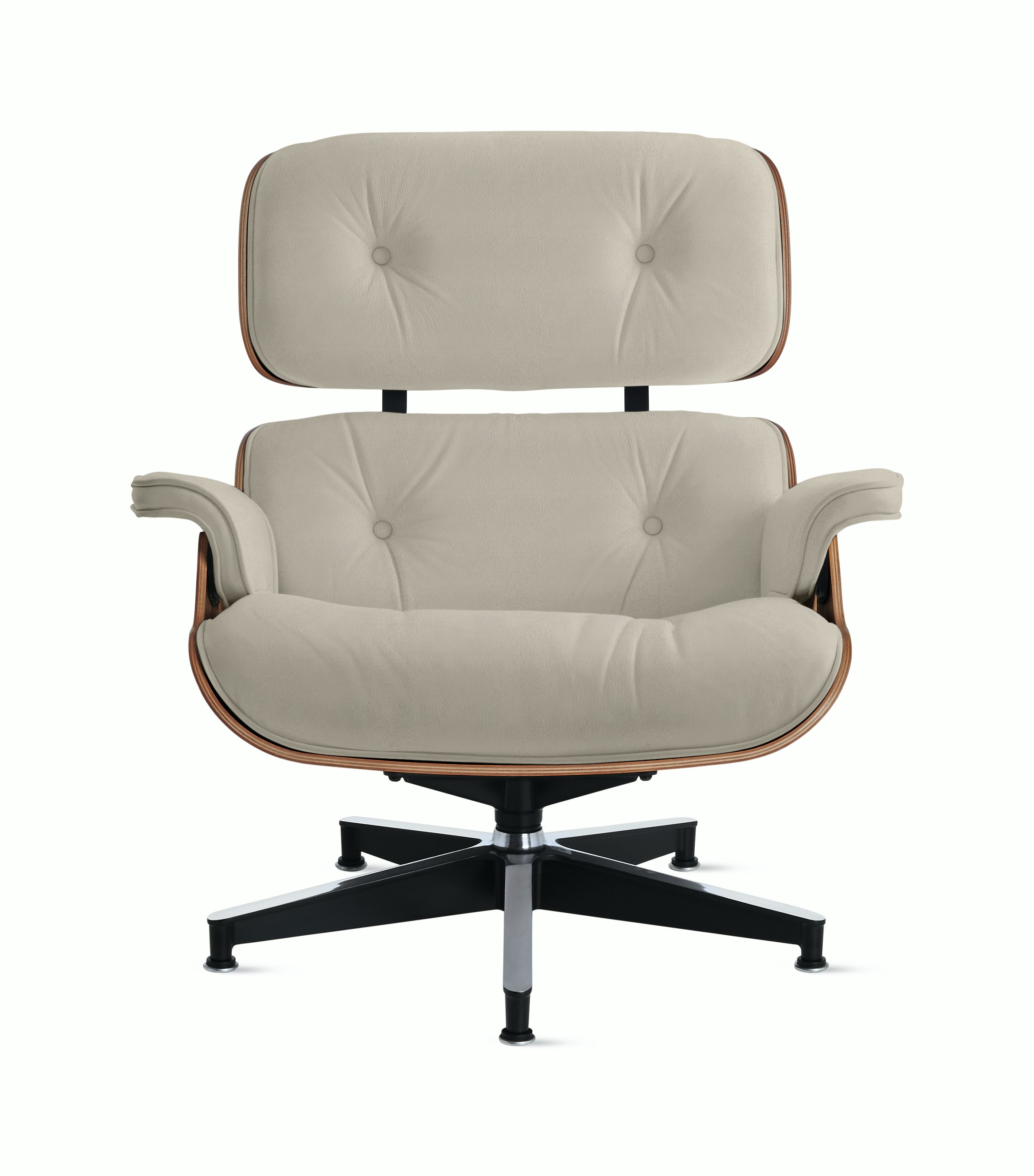 Eames Lounge Chair in Prone and Stow leathers