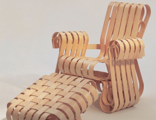 Gehry Power Play Chair with Ottoman