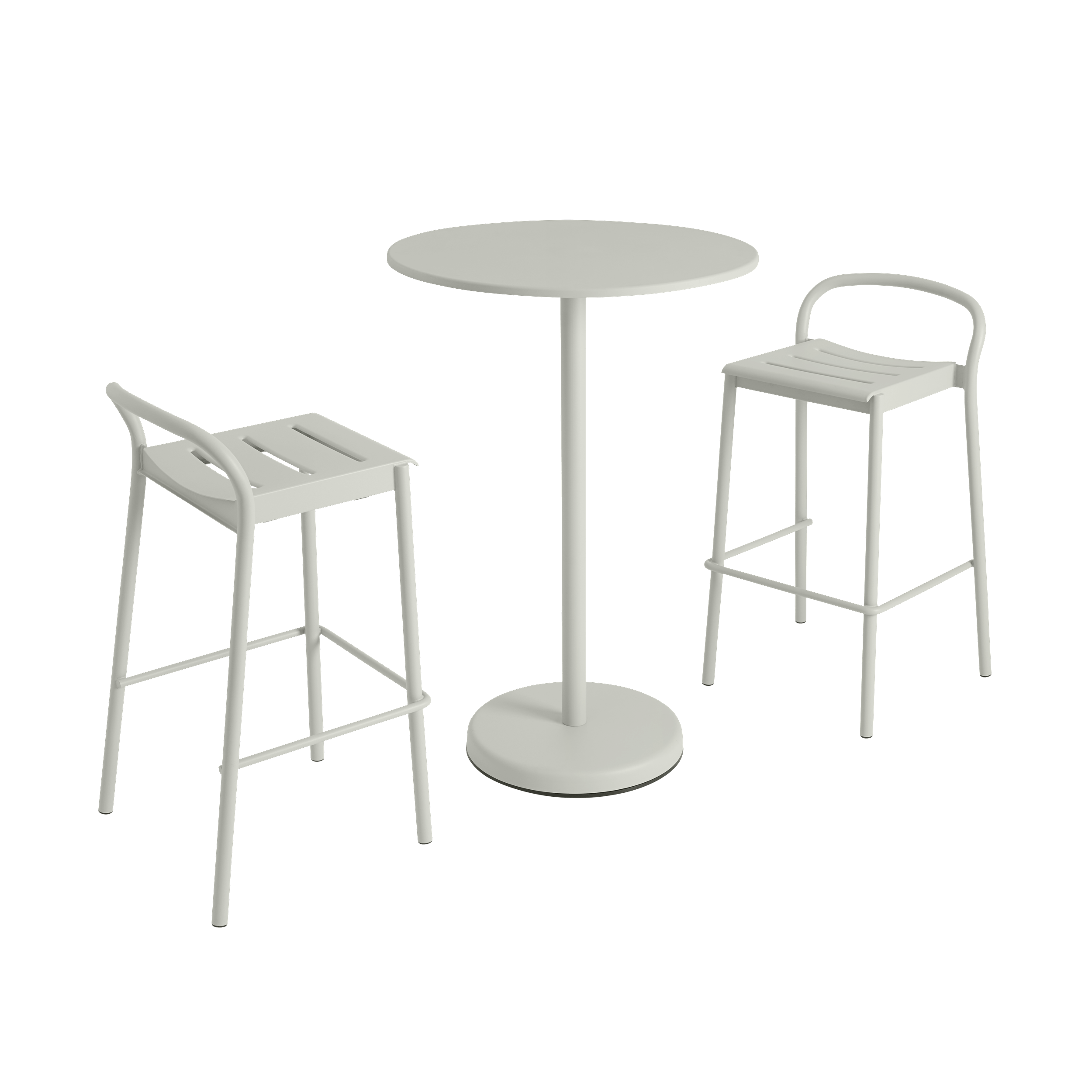 Linear Steel High Table