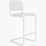 Cesca Fully Upholstered Stool  Cesca Upholstered Bar Height Stool