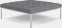 Florence Knoll Relaxed Bench - Small,  Square