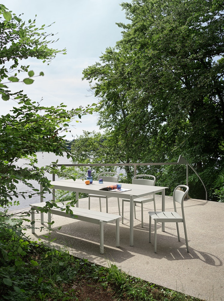 Linear Steel Bench