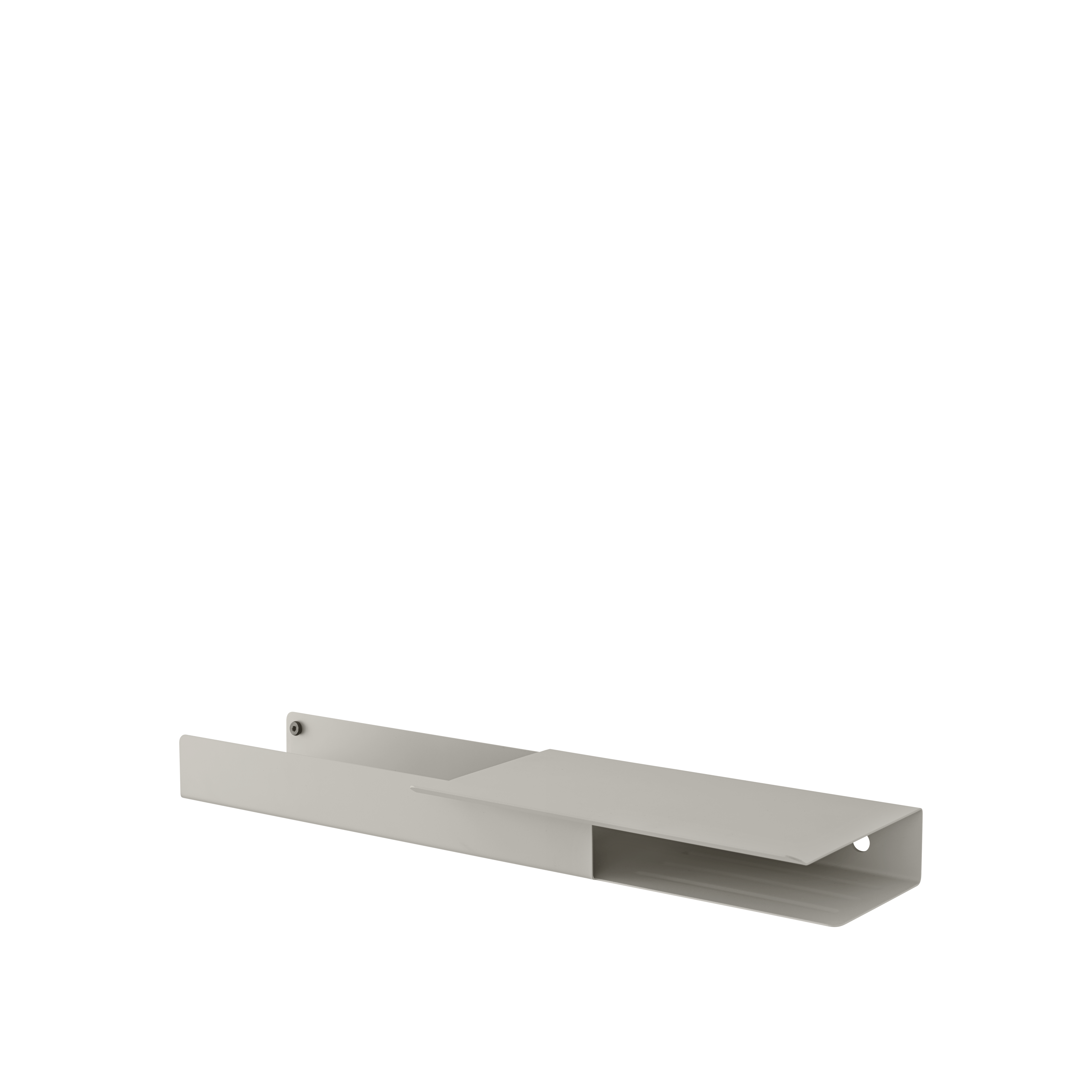 Folded Shelves, Platform: Grey