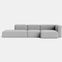 Mags Wide Sectional Chaise, Right