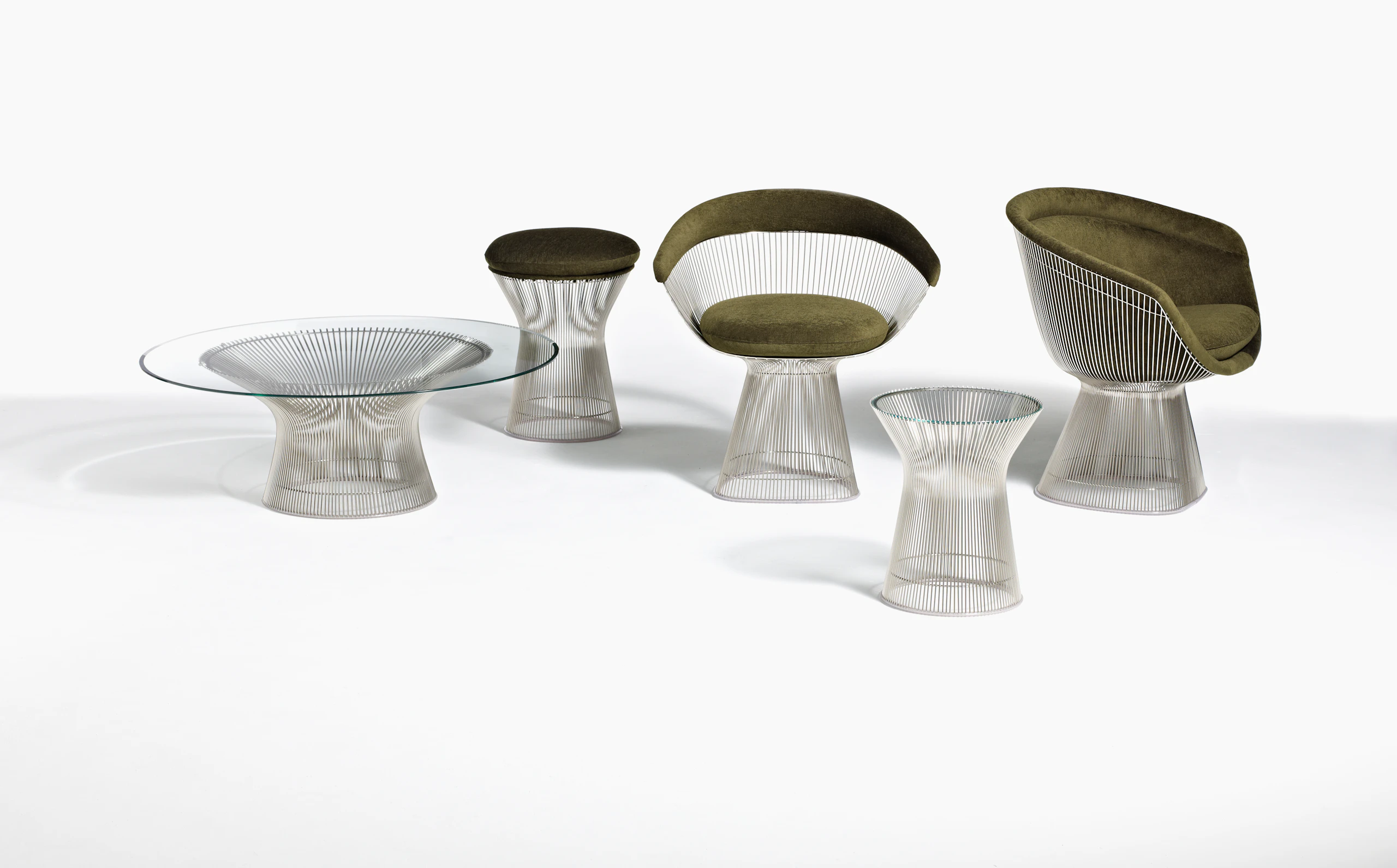 Warren Platner Collection Platner Lounge Chair Platner Arm Chair Platner Stool Platner Side Table Platner Coffee Table