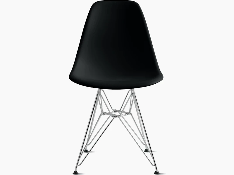 Eames Molded Plastic Wire-Base Side Chair (DSR)