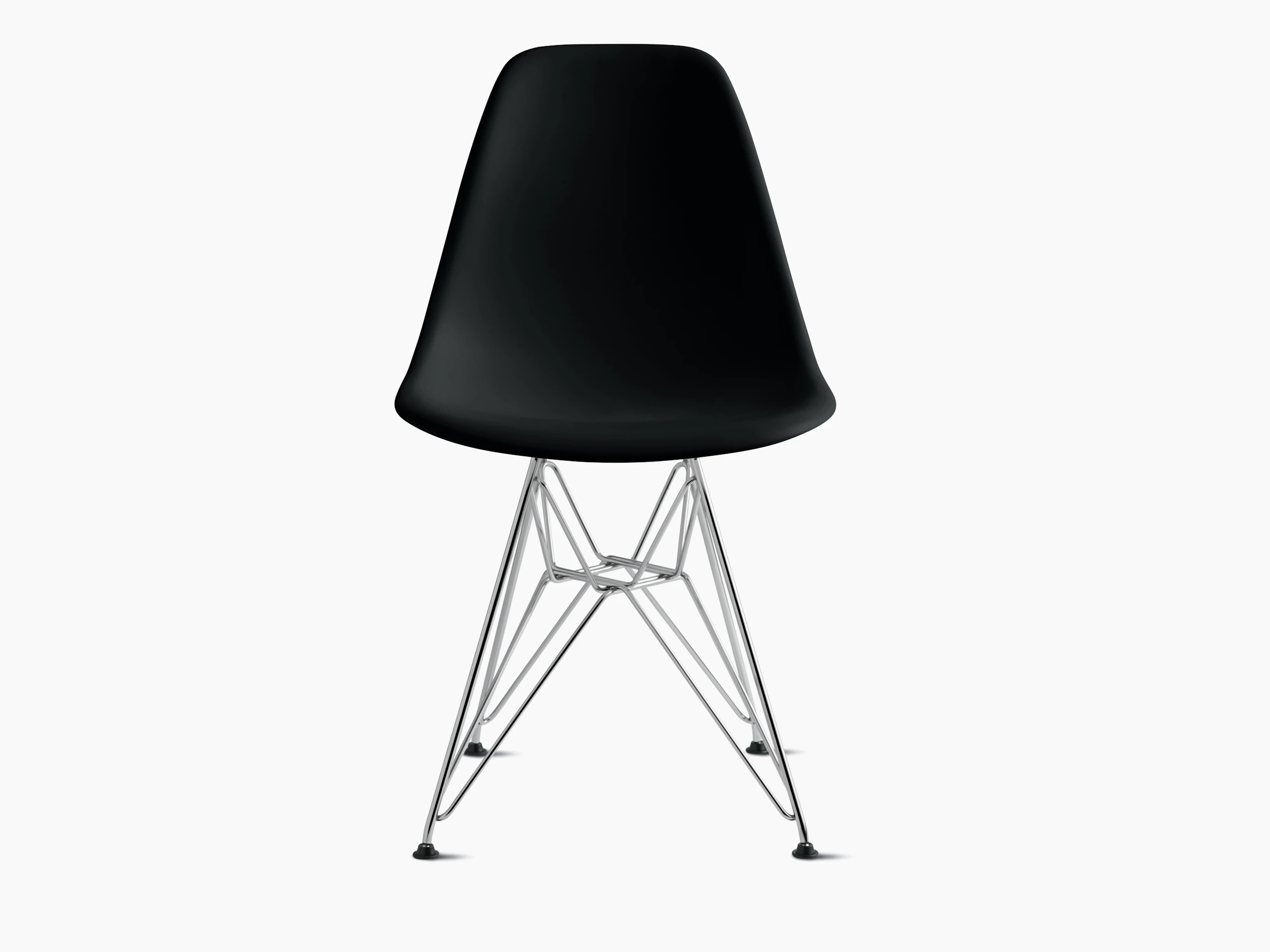 Eames Molded Plastic Wire-Base Side Chair (DSR)