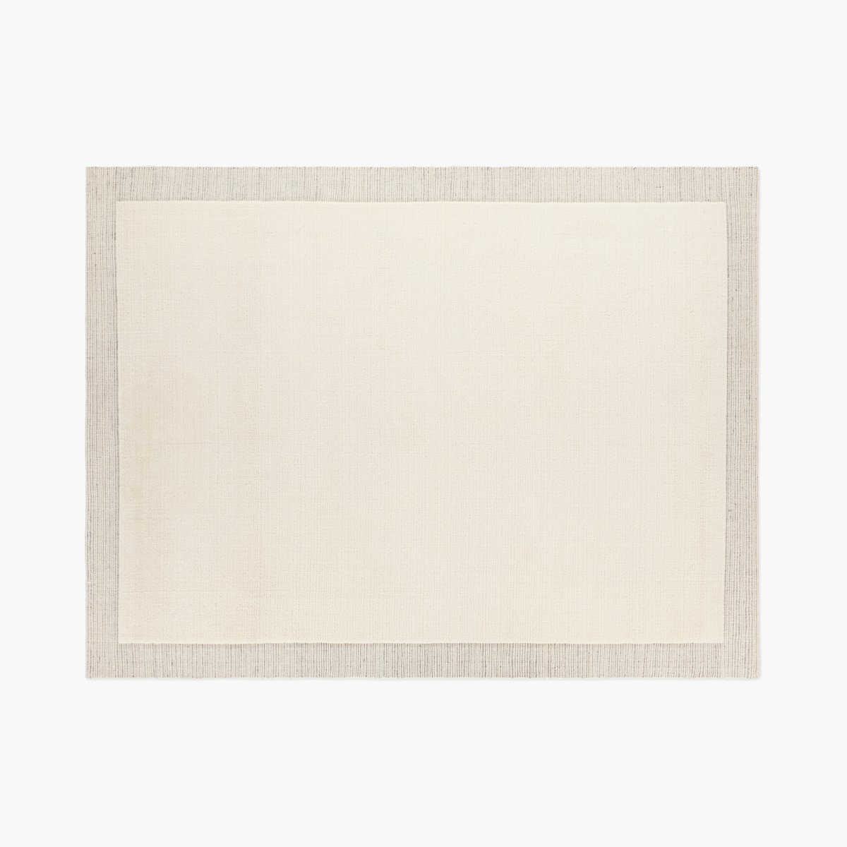 Isla Handloom Wool Rug, Ivory