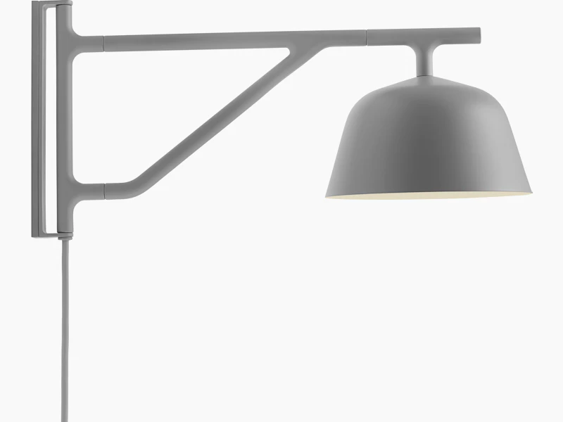 Ambit wall lamp grey Muuto 5000x5000 hi res
