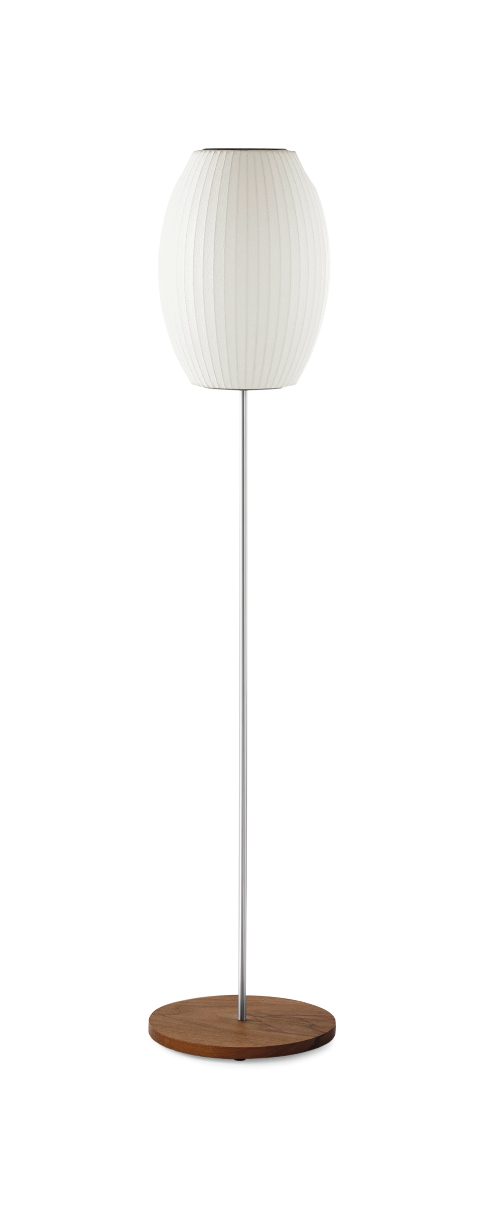 Nelson Cigar Lotus Floor Lamp