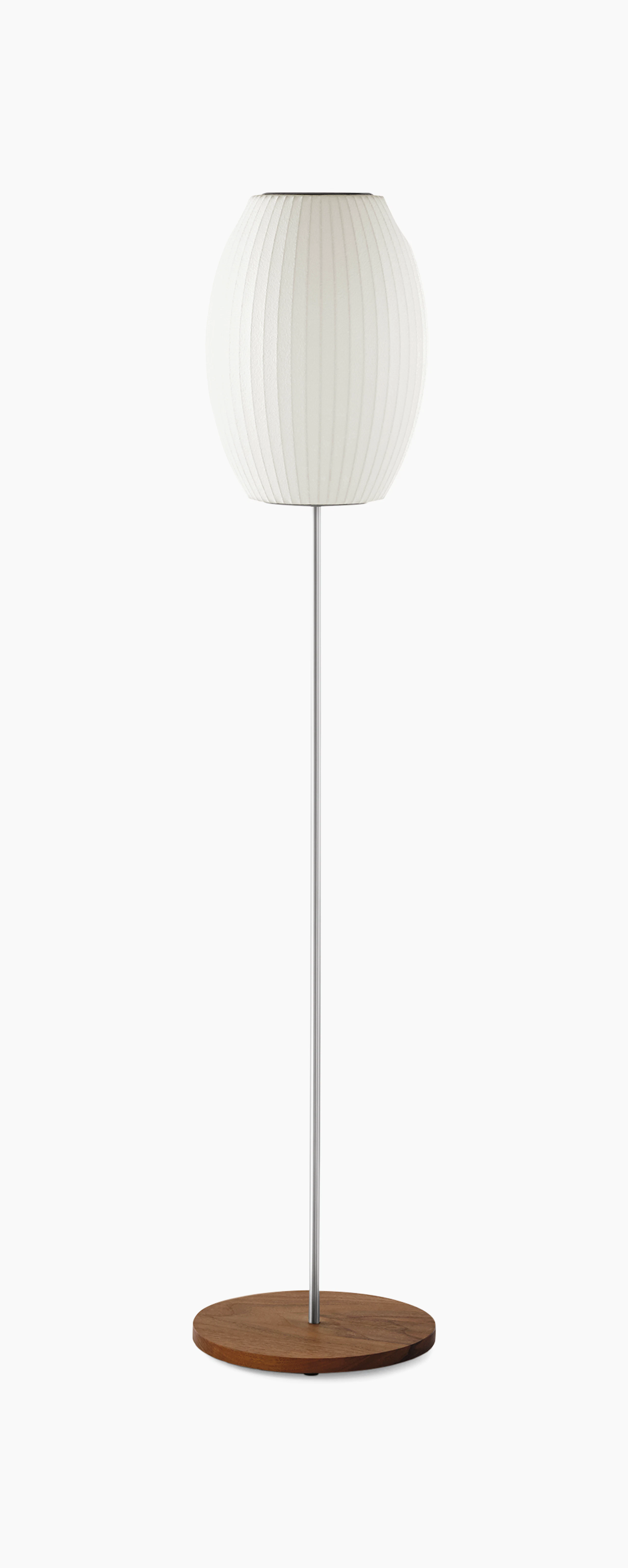 Nelson Cigar Lotus Floor Lamp
