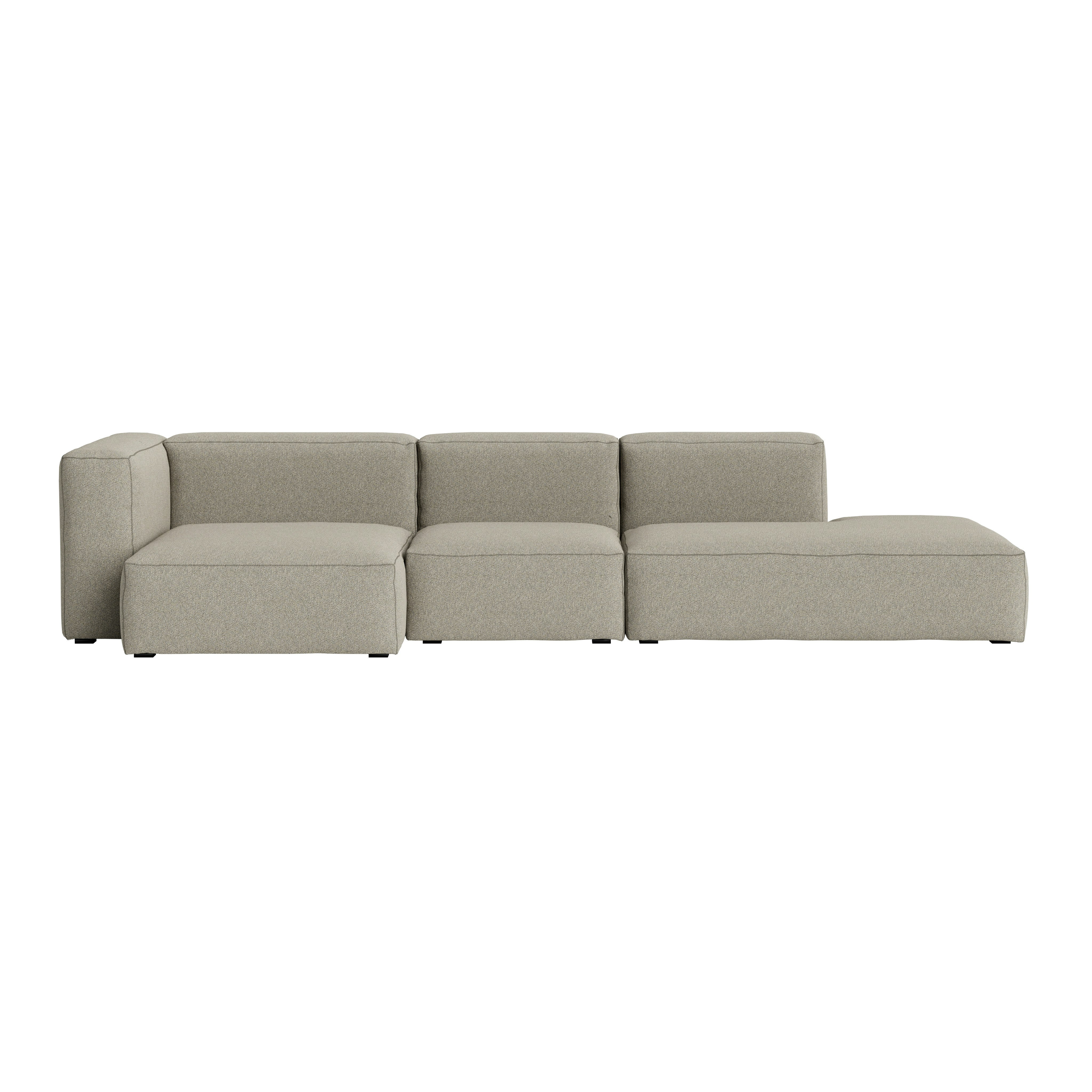 Mags One-Arm Sectional Wide - Left, Loft, 200 Cobblestone