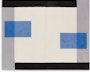 Tetra Handtufted Wool Rug, Blue