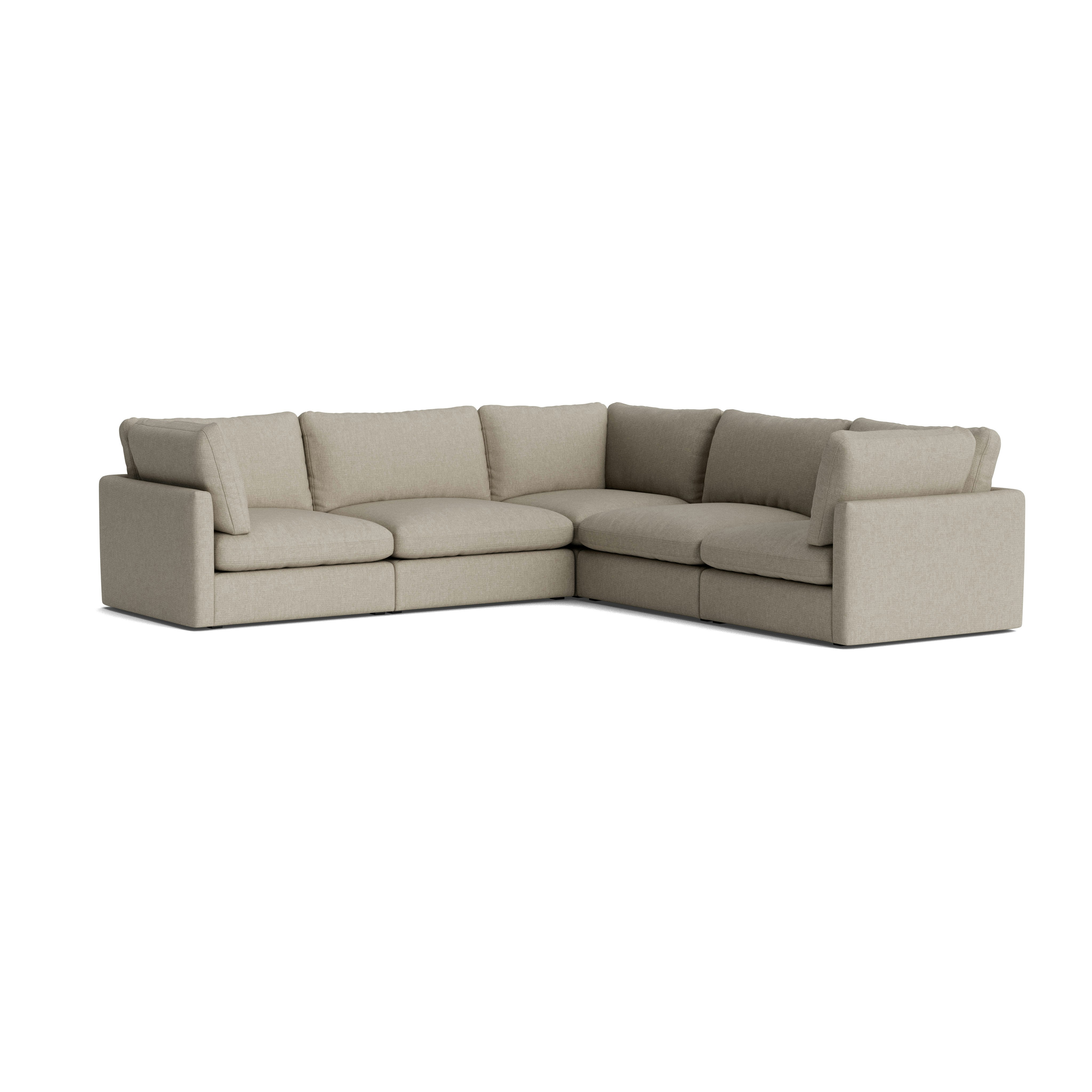 Hackney Lounge Compact Corner Sectional - Metaphor, 036 Gazebo