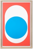 Nelson Pop Art Blue Dot Poster