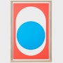 Nelson Pop Art Blue Dot Poster