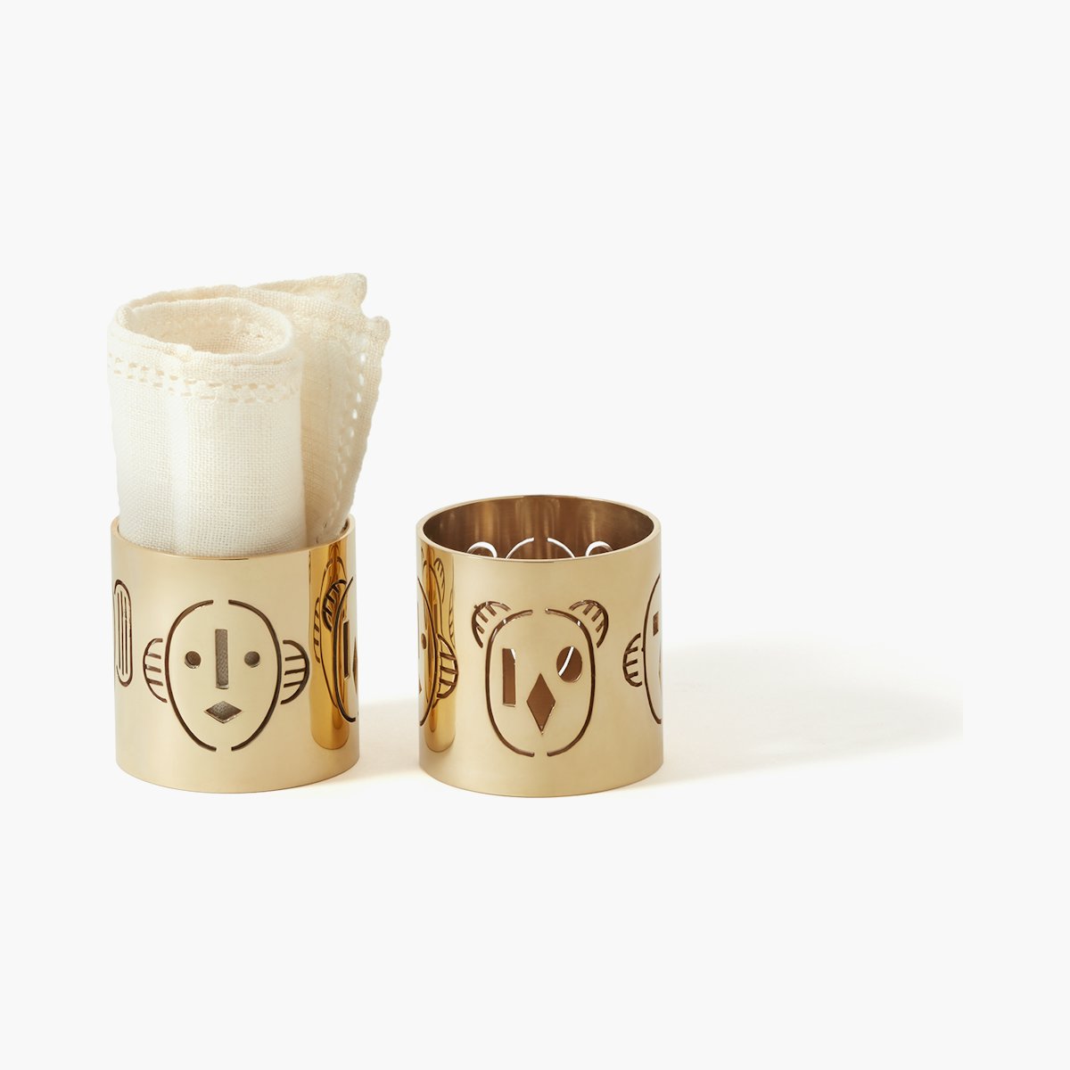 Maski Napkin Ring - set of 2 Maski Napkin Ring - set of 2